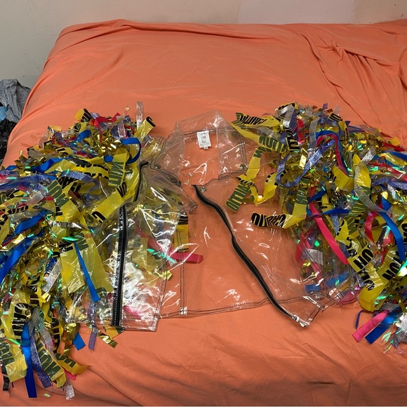 Harley Quinn Bird of Prey Official Caution Jacket! - Picture 2 of 3